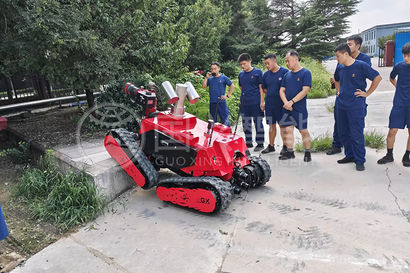 山東某石化有限公司電動防爆四驅(qū)驗收通過